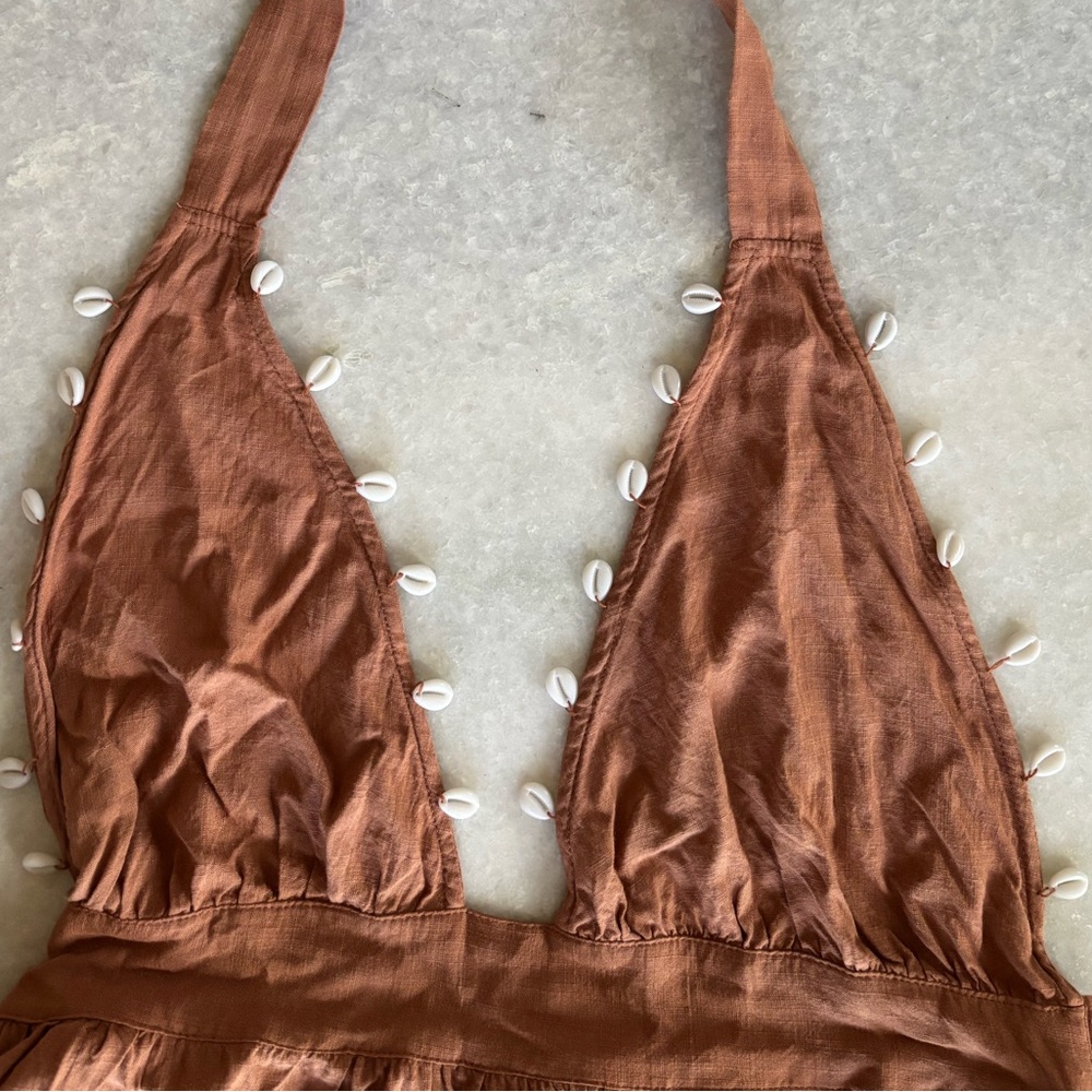 ASOS design shell halter dress - Picture 4 of 4